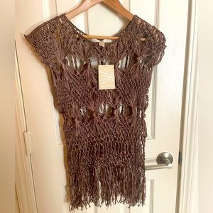 Boston Proper Crochet Top